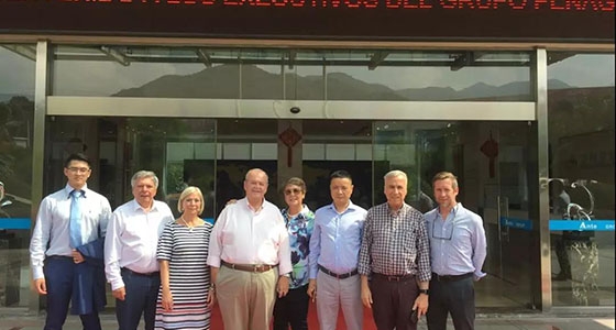La alta dirección del Grupo PENAGOS colombiano visitó China Ante Group: Museo de Arte Ni Dongfang
